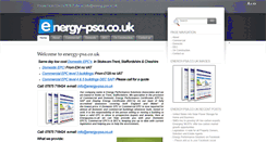 Desktop Screenshot of energy-psa.co.uk
