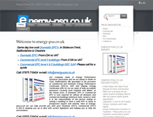Tablet Screenshot of energy-psa.co.uk